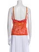 D&G V-Neck Sleeveless Top