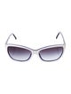 D&G Cat-Eye Tinted Sunglasses