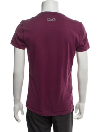 D&G Graphic Print Crew Neck T-Shirt