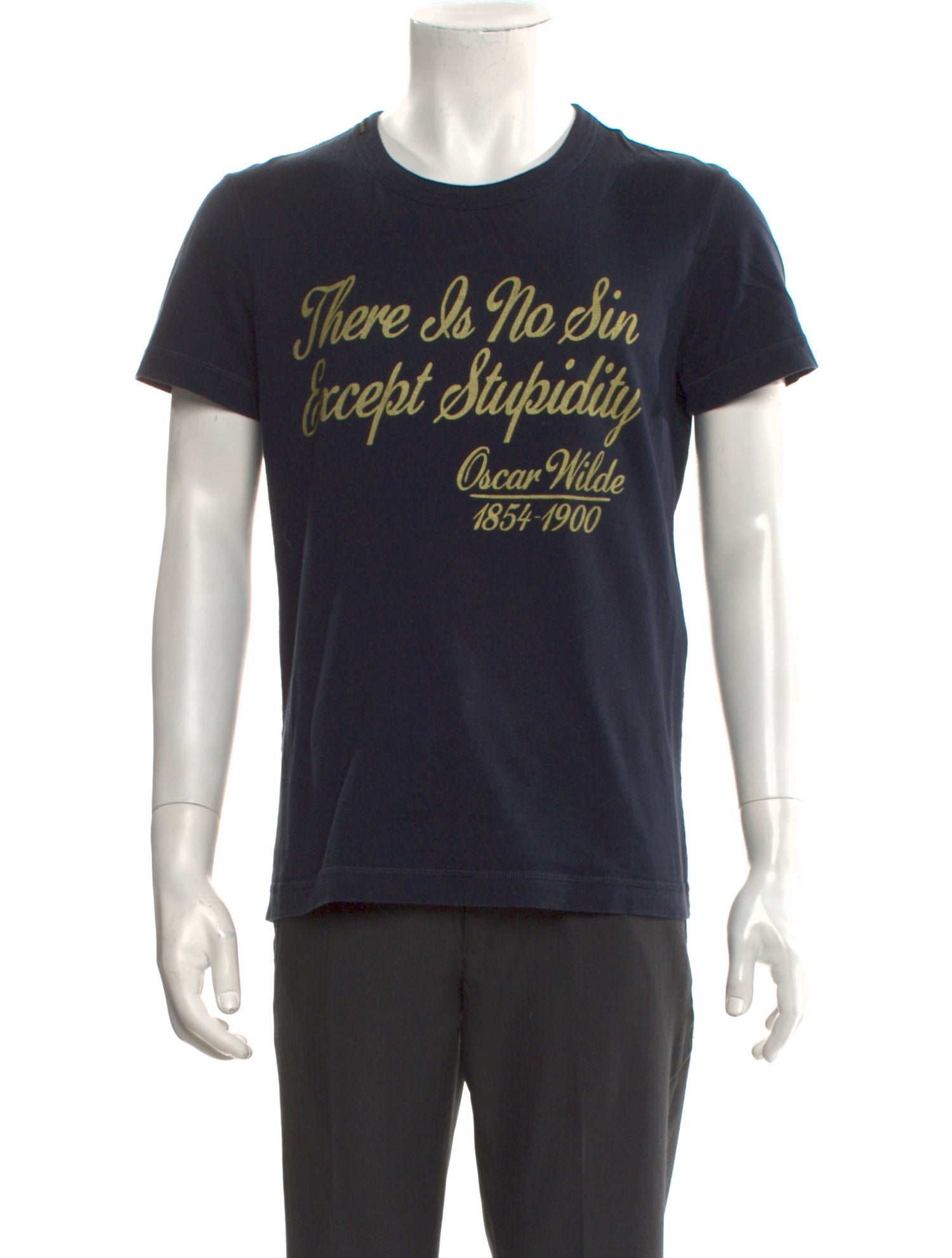 D&G Majolica Print Crew Neck T-Shirt