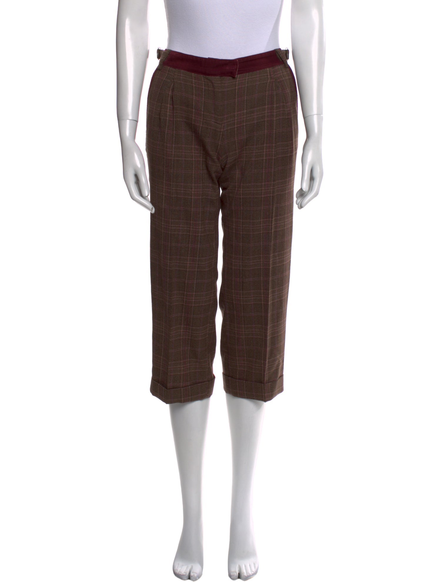 D&G Virgin Wool Straight Leg Pants