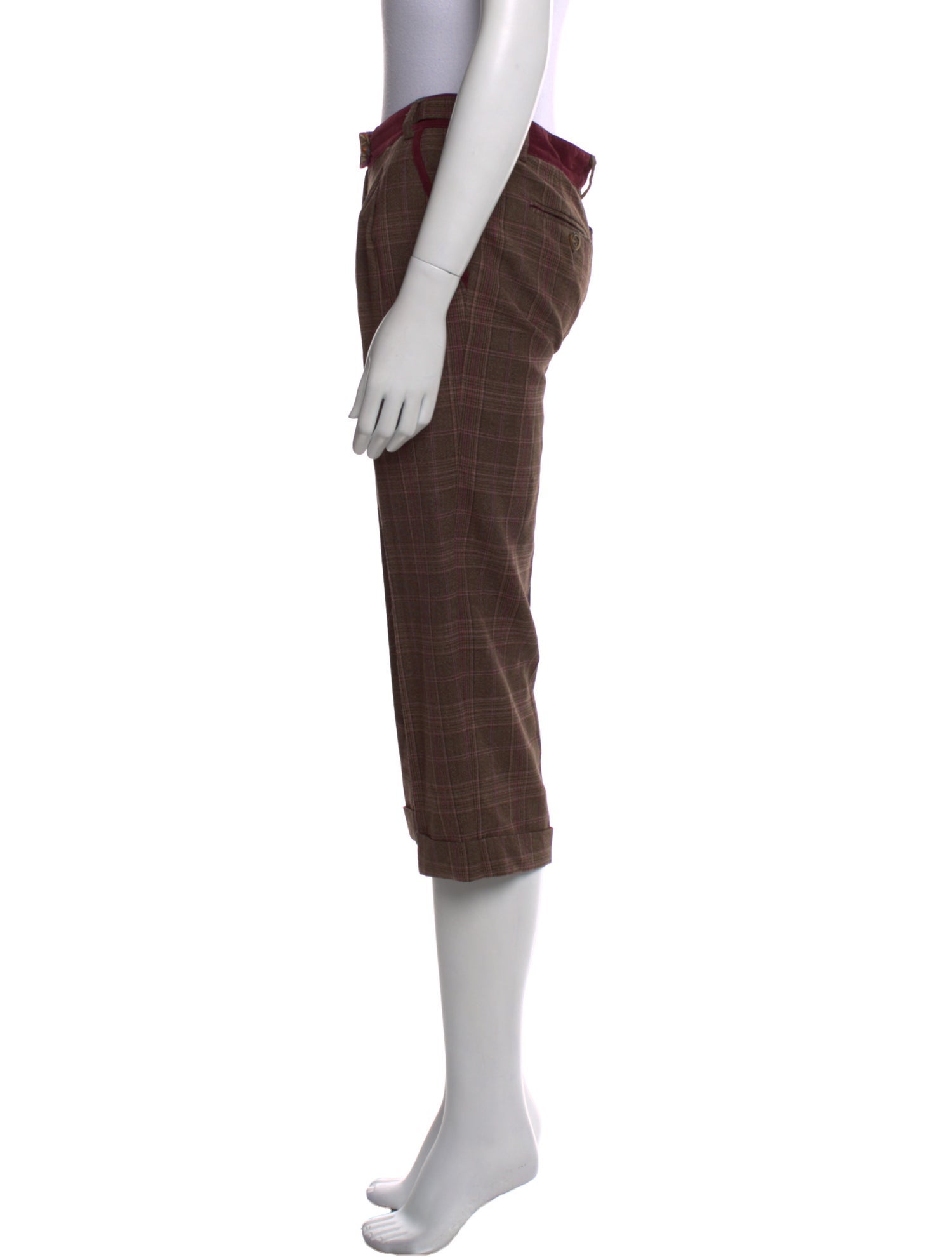 D&G Virgin Wool Straight Leg Pants