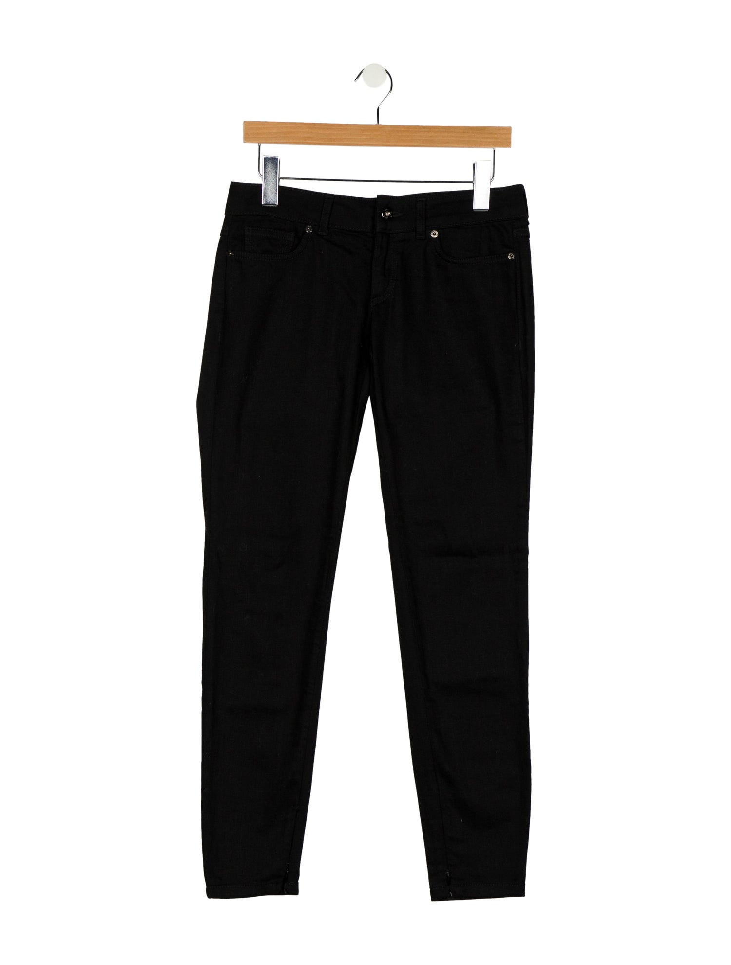 D&G Low-Rise Skinny Leg Jeans