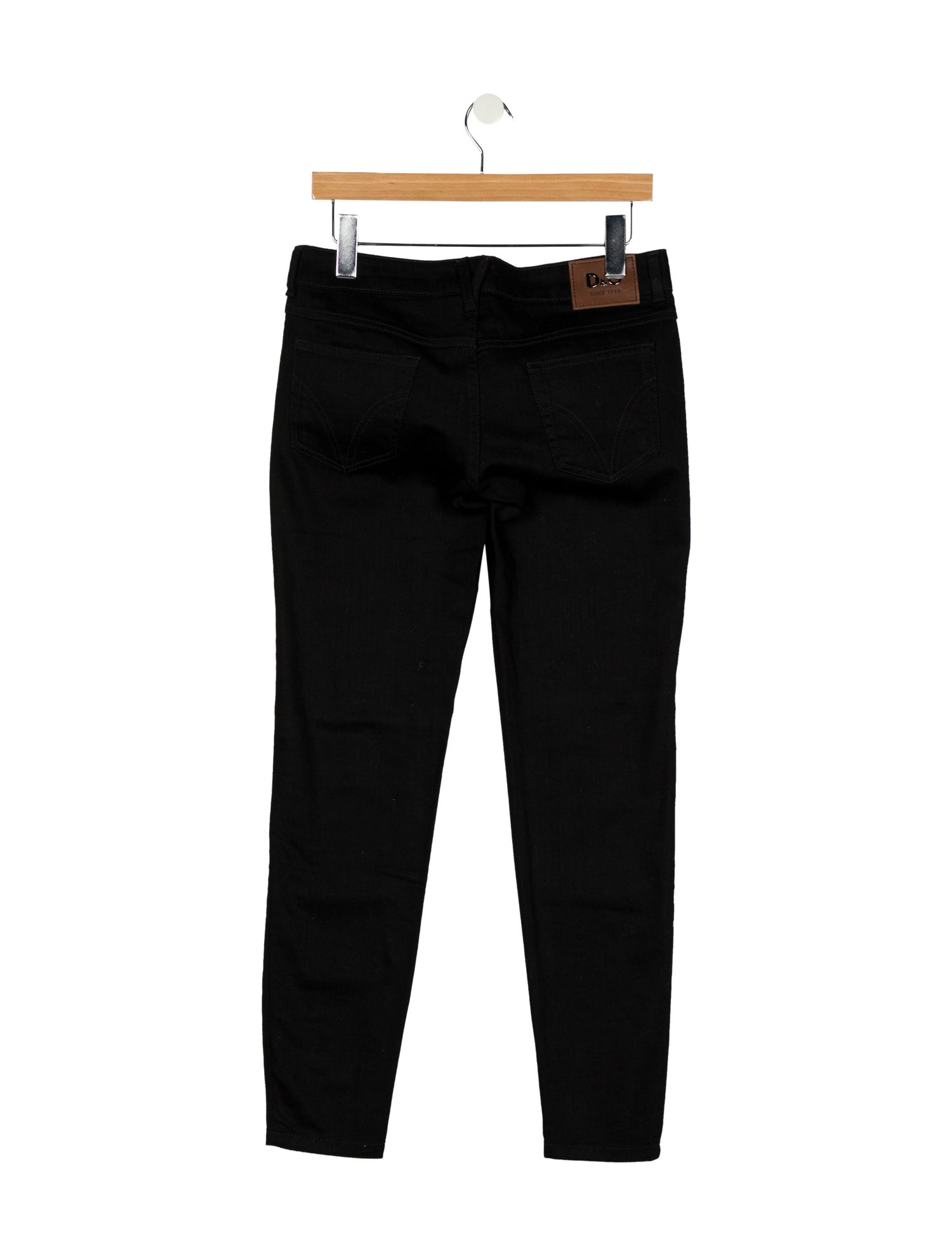 D&G Low-Rise Skinny Leg Jeans