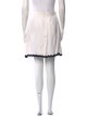 D&G Embroidered Accent Mini Skirt