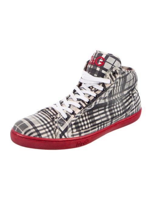 D&G Canvas Printed Sneakers