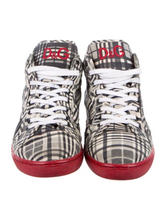 D&G Canvas Printed Sneakers