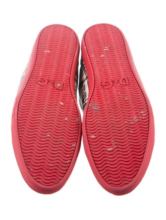 D&G Canvas Printed Sneakers