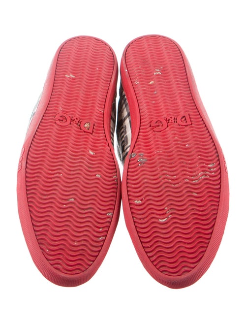 D&G Canvas Printed Sneakers