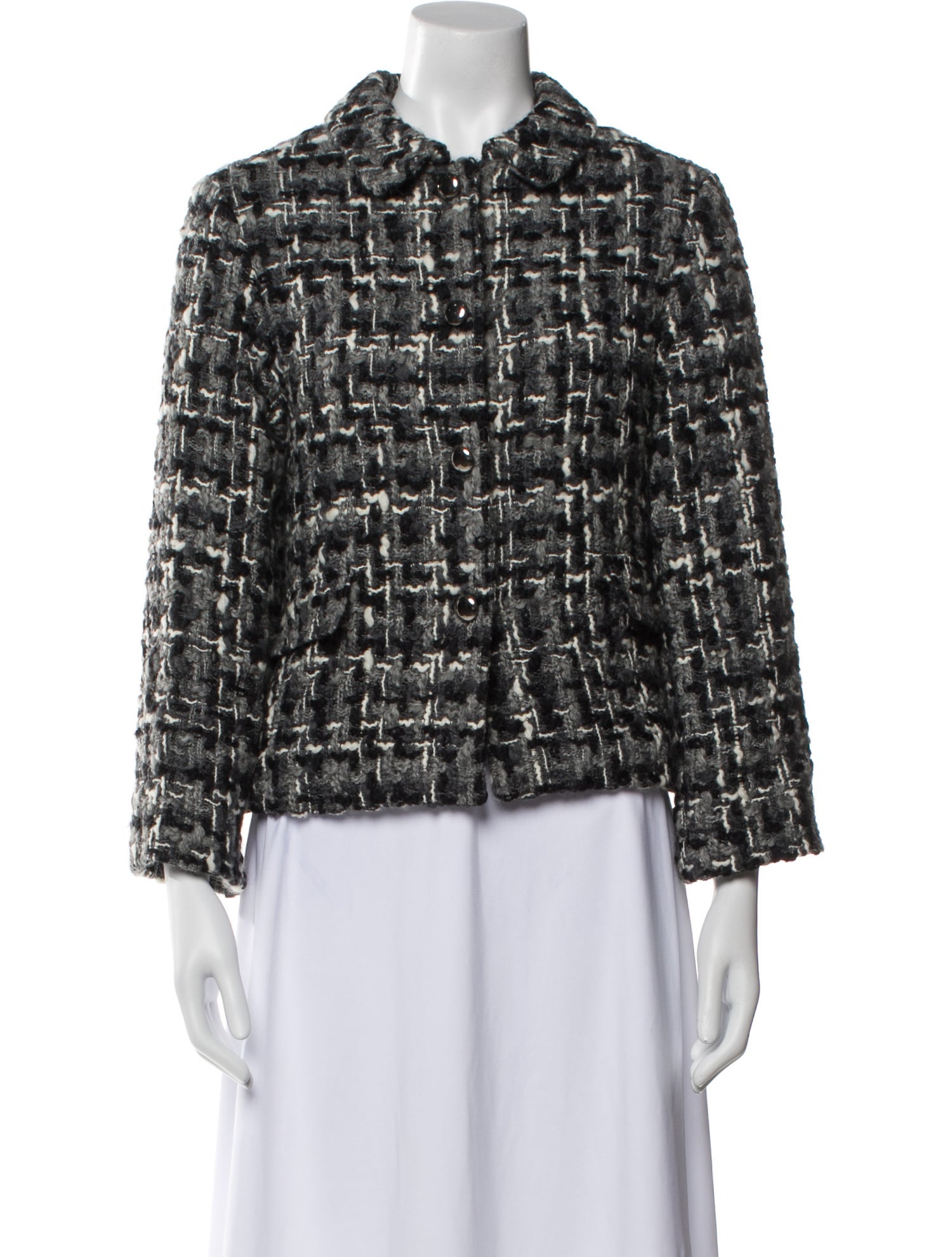 D&G Tweed Pattern Evening Jacket