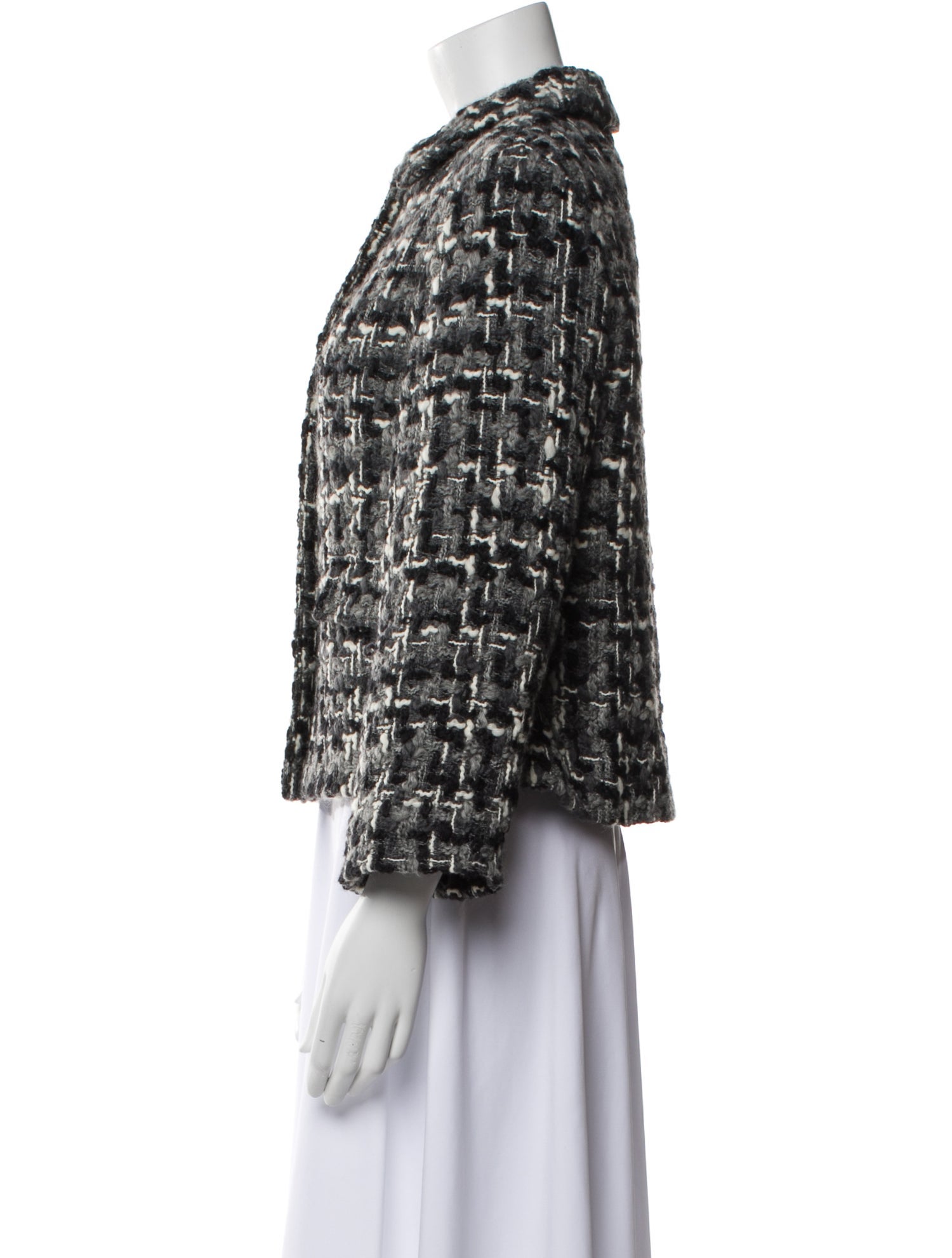 D&G Tweed Pattern Evening Jacket