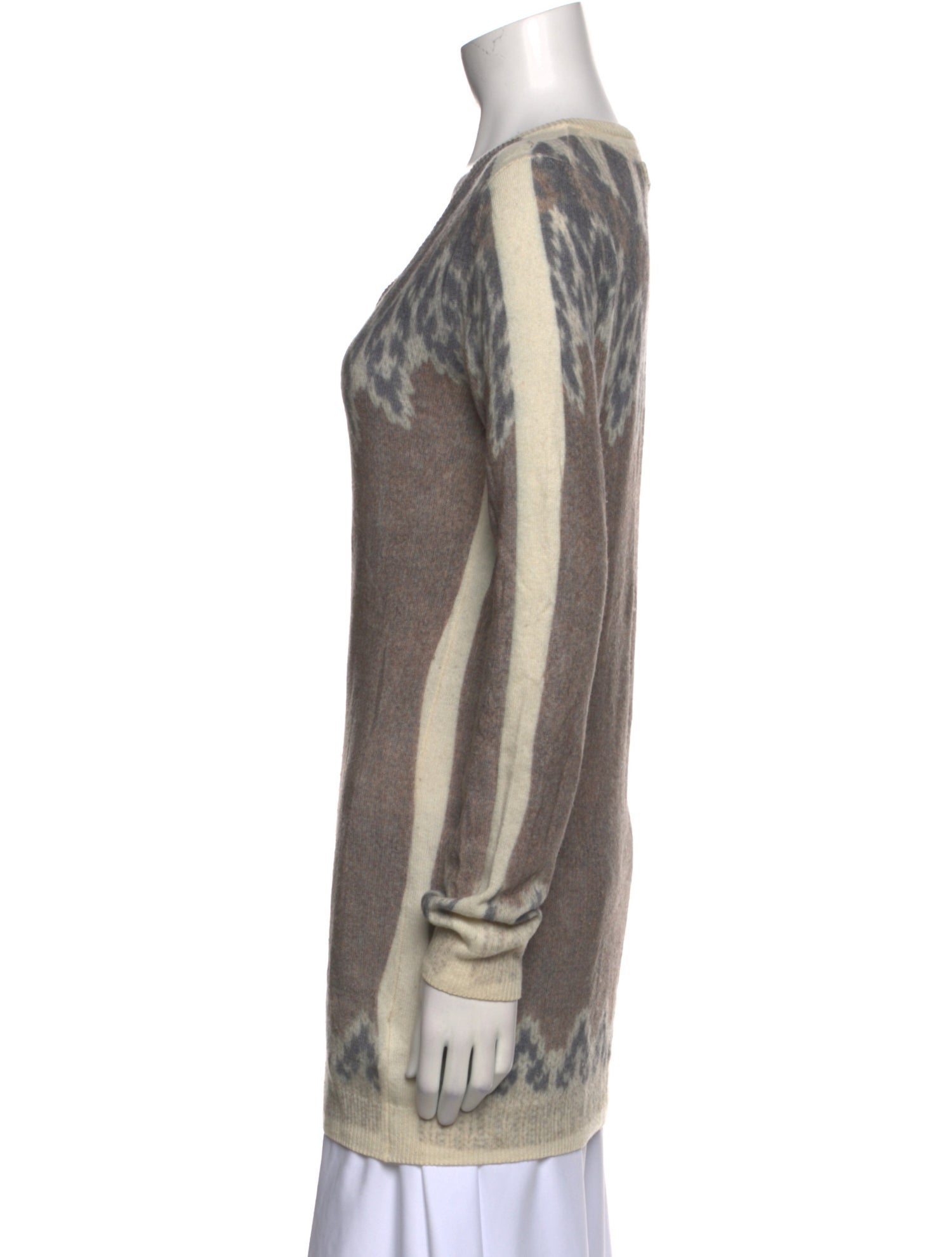 D&G Virgin Wool Printed Sweater