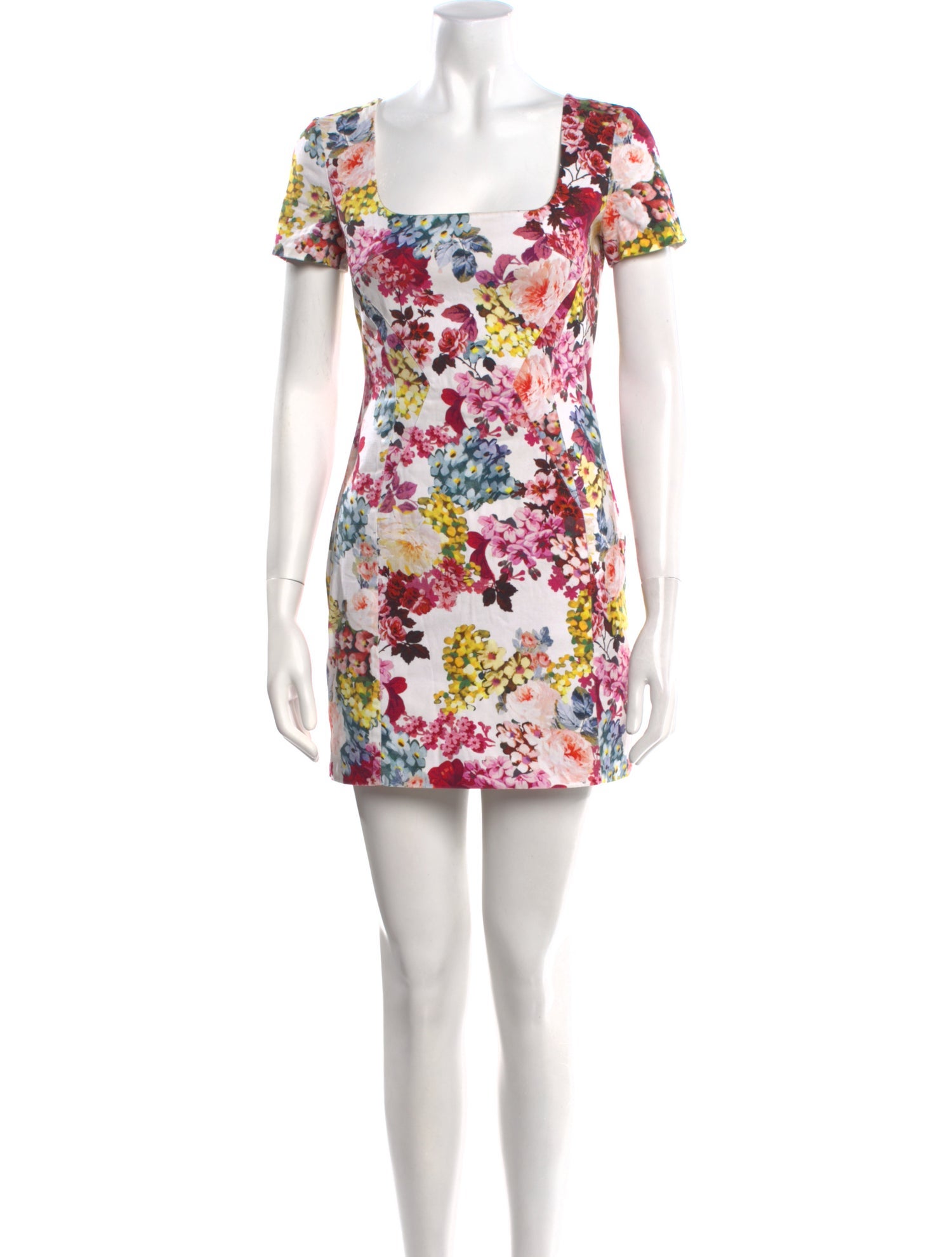 D&G Floral Print Mini Dress