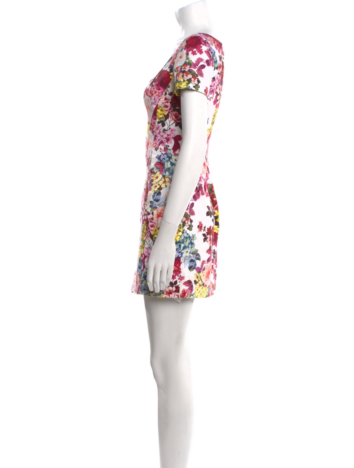 D&G Floral Print Mini Dress