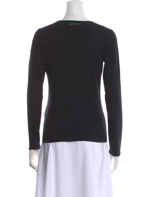 D&G Crew Neck Long Sleeve Sweatshirt