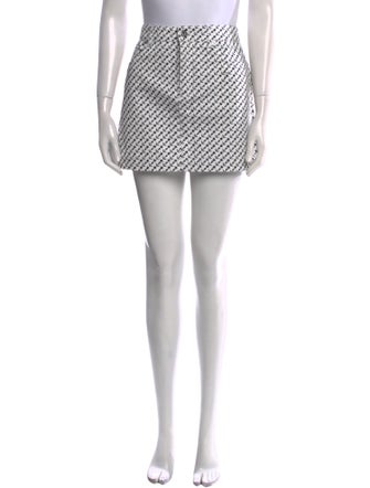 D&G Printed Mini Skirt