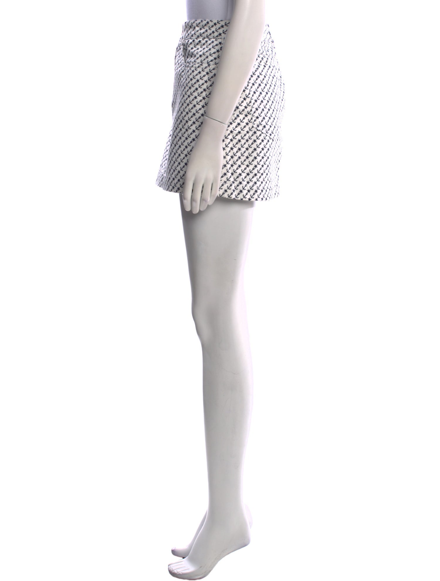 D&G Printed Mini Skirt