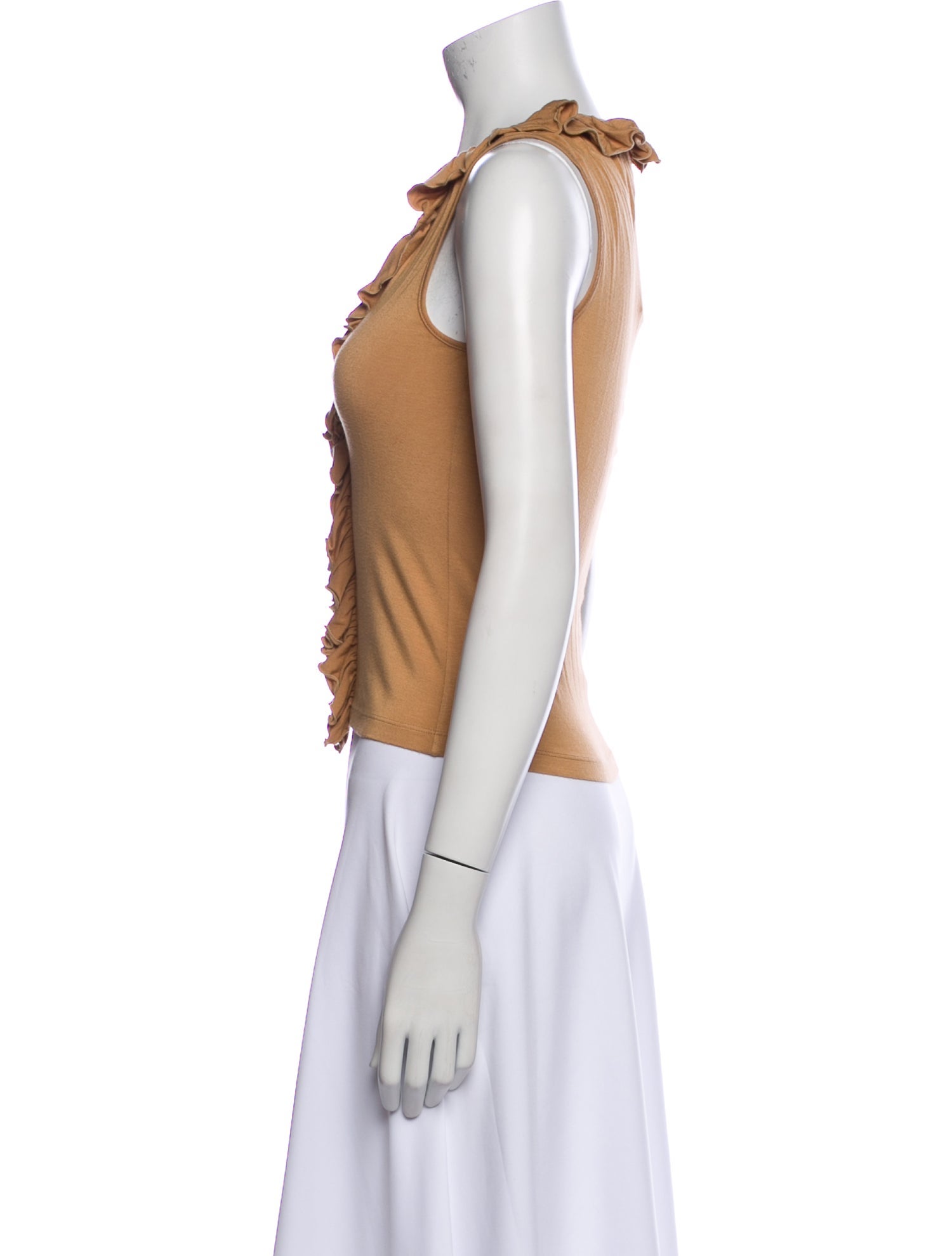 D&G V-Neck Sleeveless Top