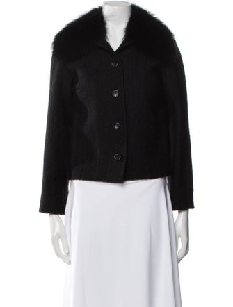 D&G Virgin Wool Fur Jacket
