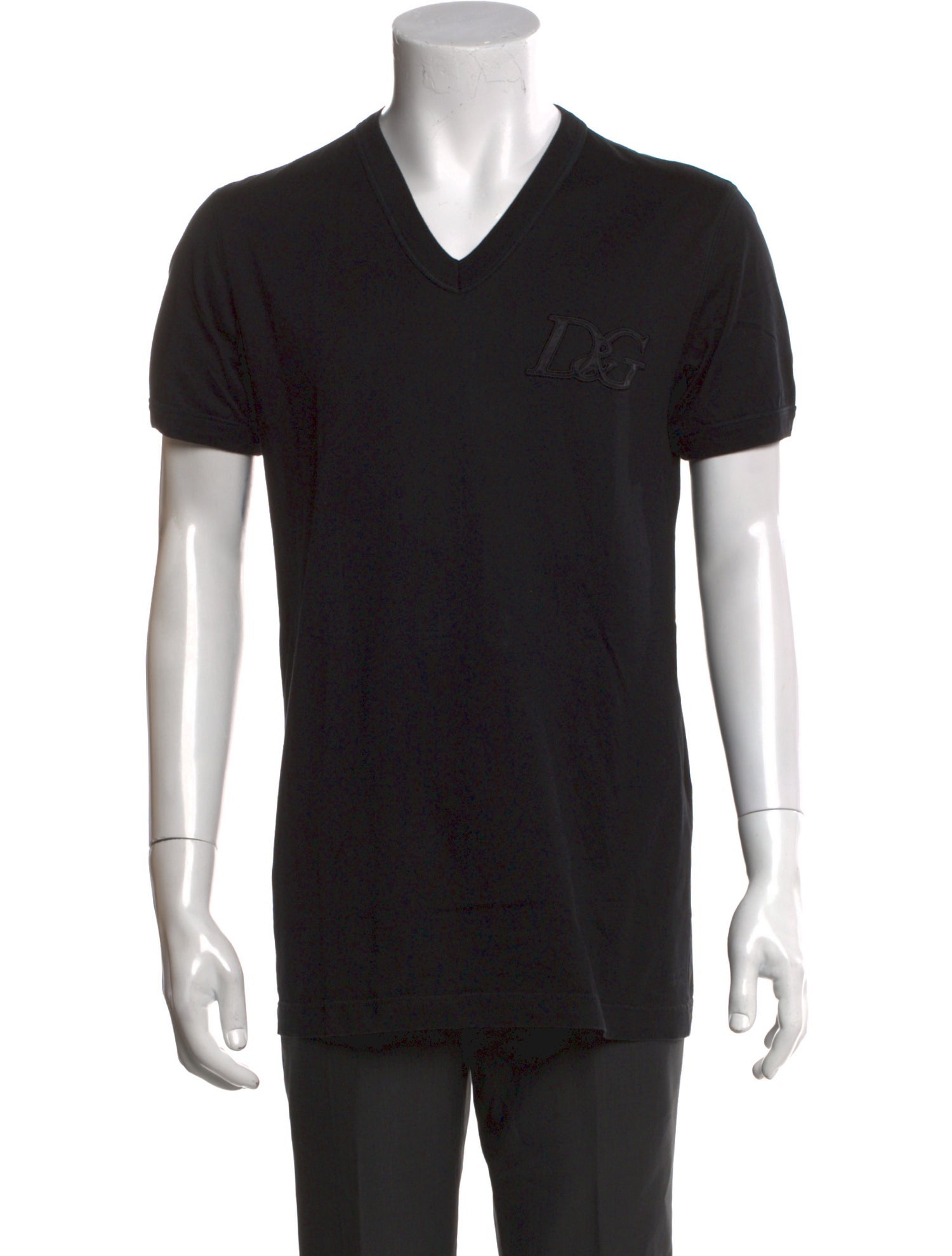 D&G V-Neck Short Sleeve T-Shirt