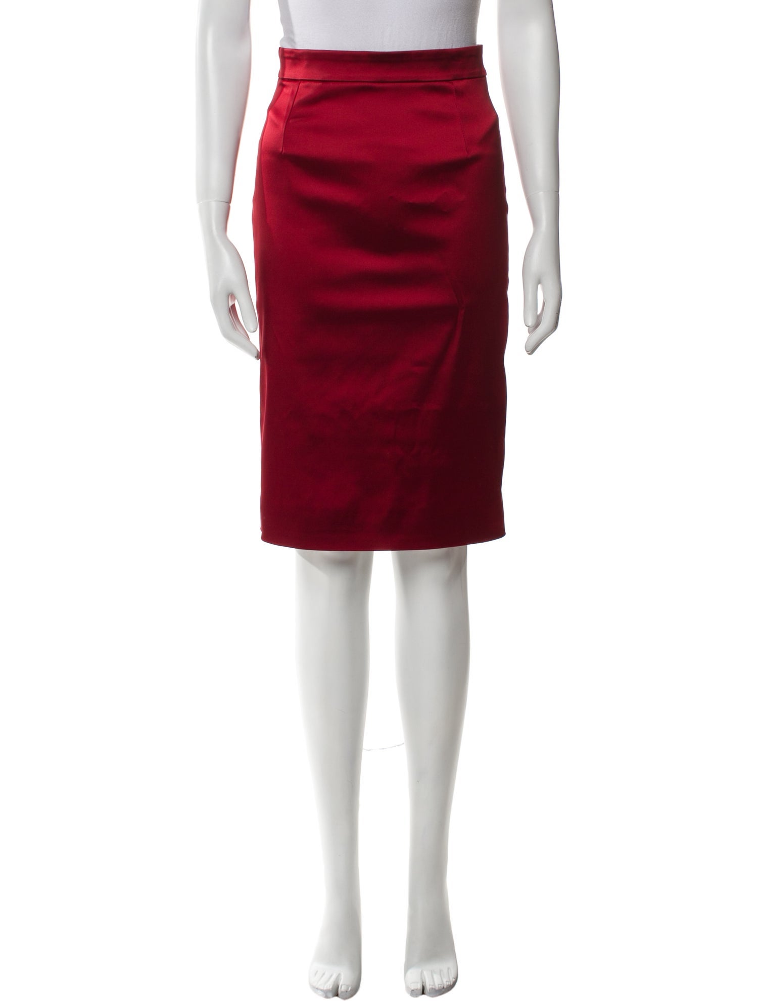 D&G Satin Knee-Length Skirt