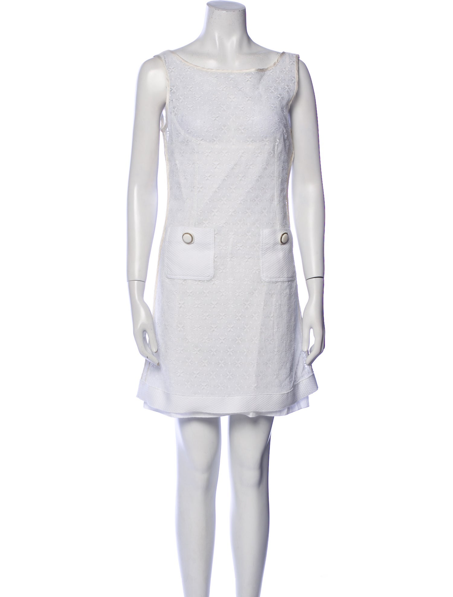 D&G Scoop Neck Mini Dress