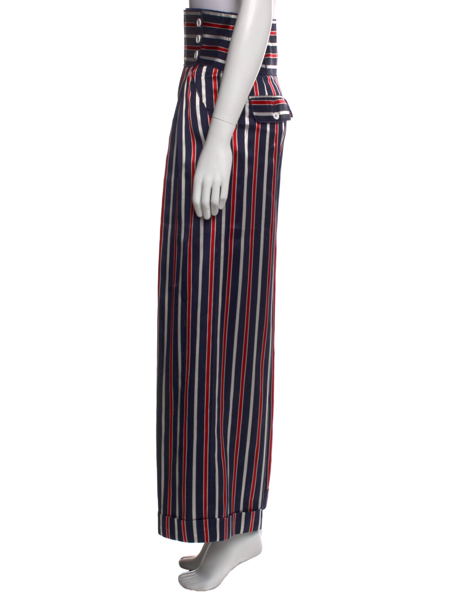 D&G Silk Wide Leg Pants