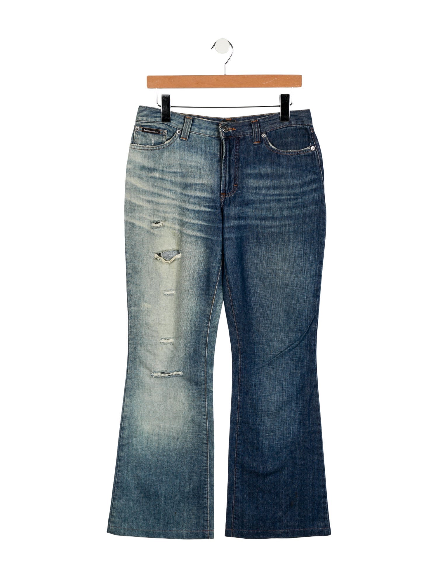 D&G Mid-Rise Flared Jeans
