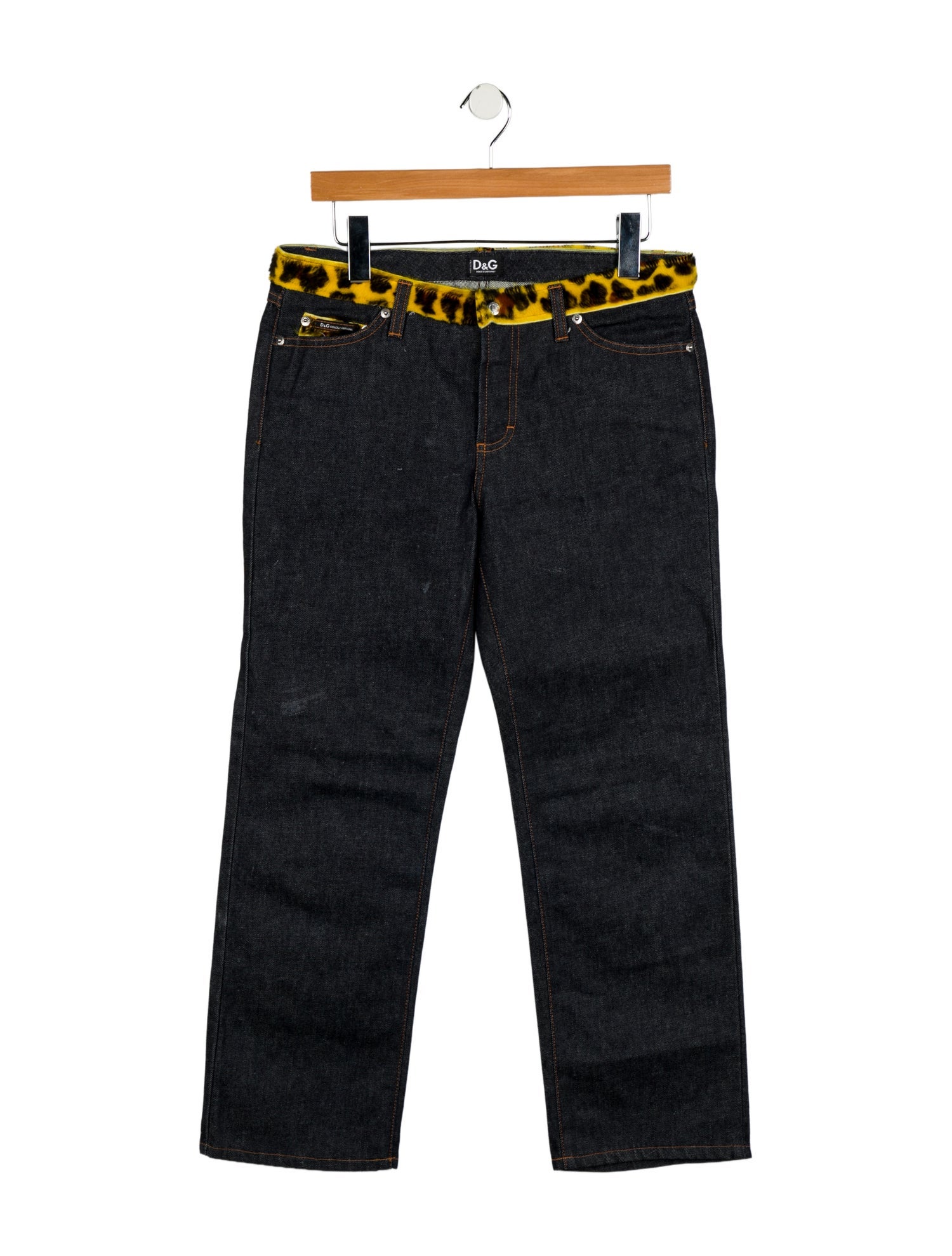 D&G Vintage Straight-Leg Jeans