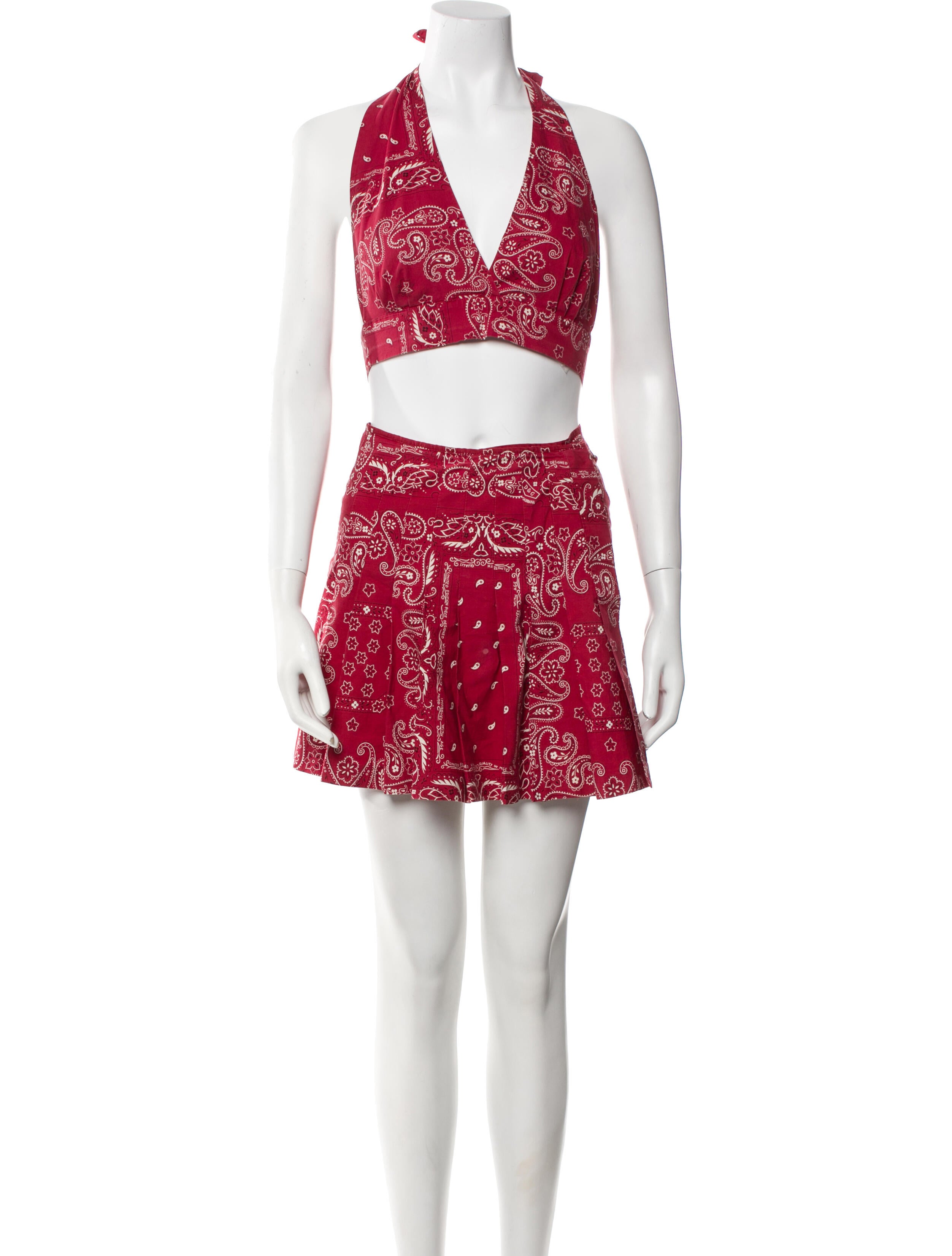 D&G Vintage 2000's Skirt Set