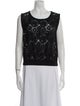 D&G Scoop Neck Sleeveless Top