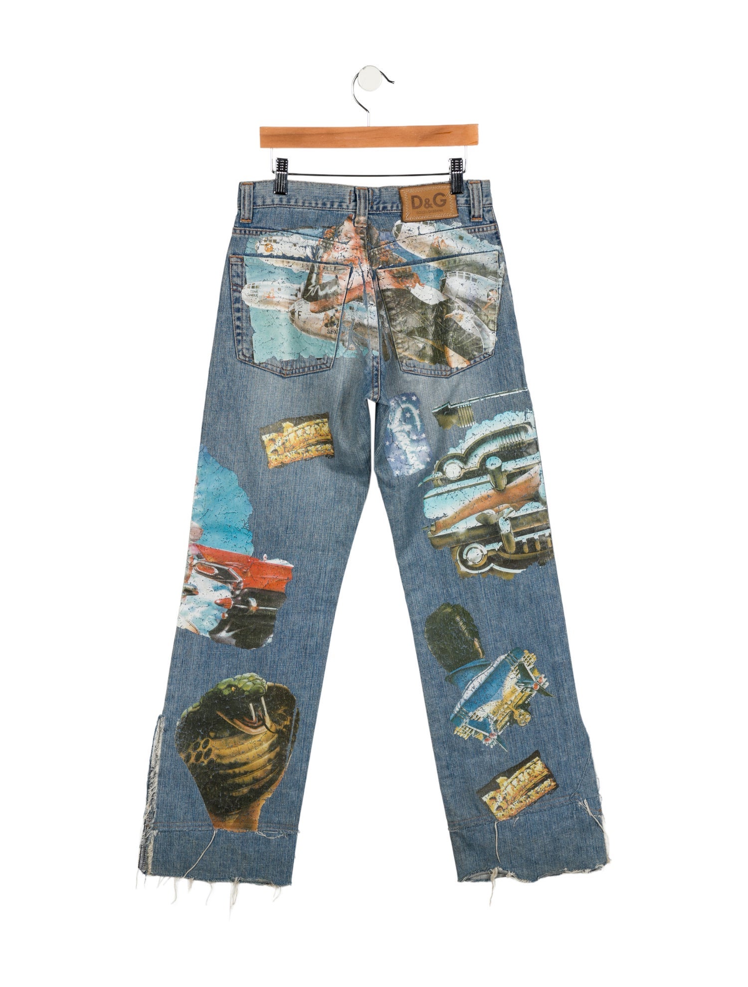 D&G Vintage Straight-Leg Jeans
