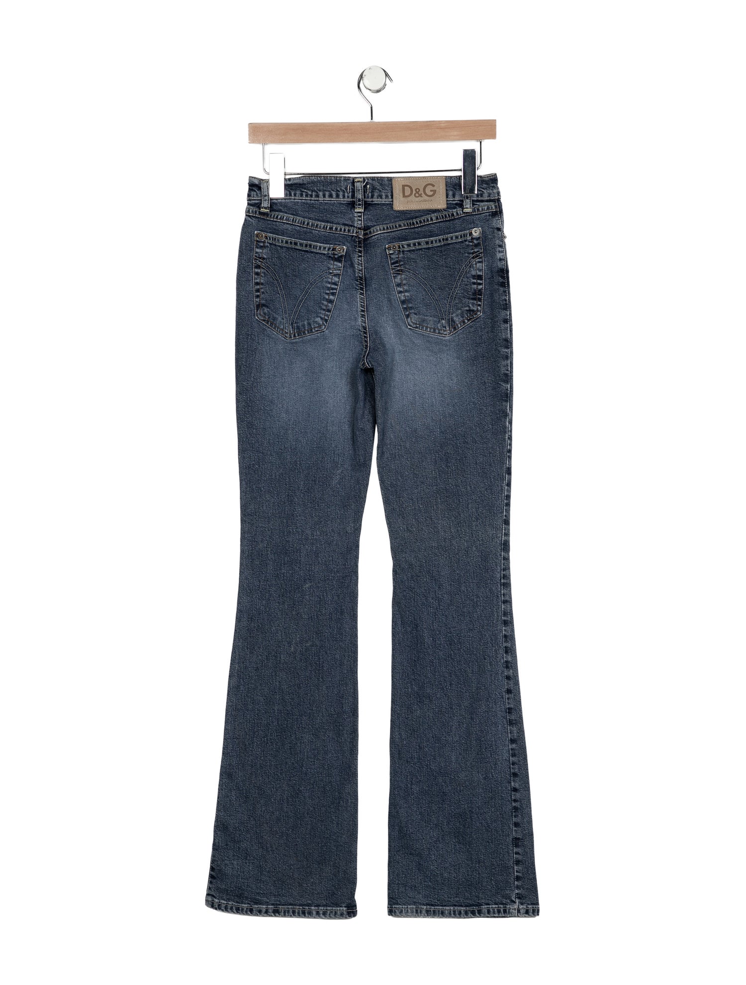 D&G Mid-Rise Wide Leg Jeans