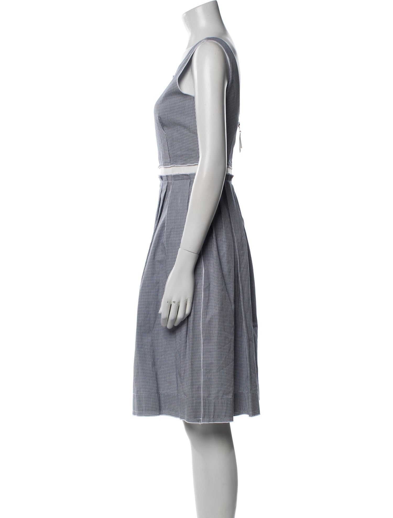 D&G Plaid Print Knee-Length Dress w/ Tags