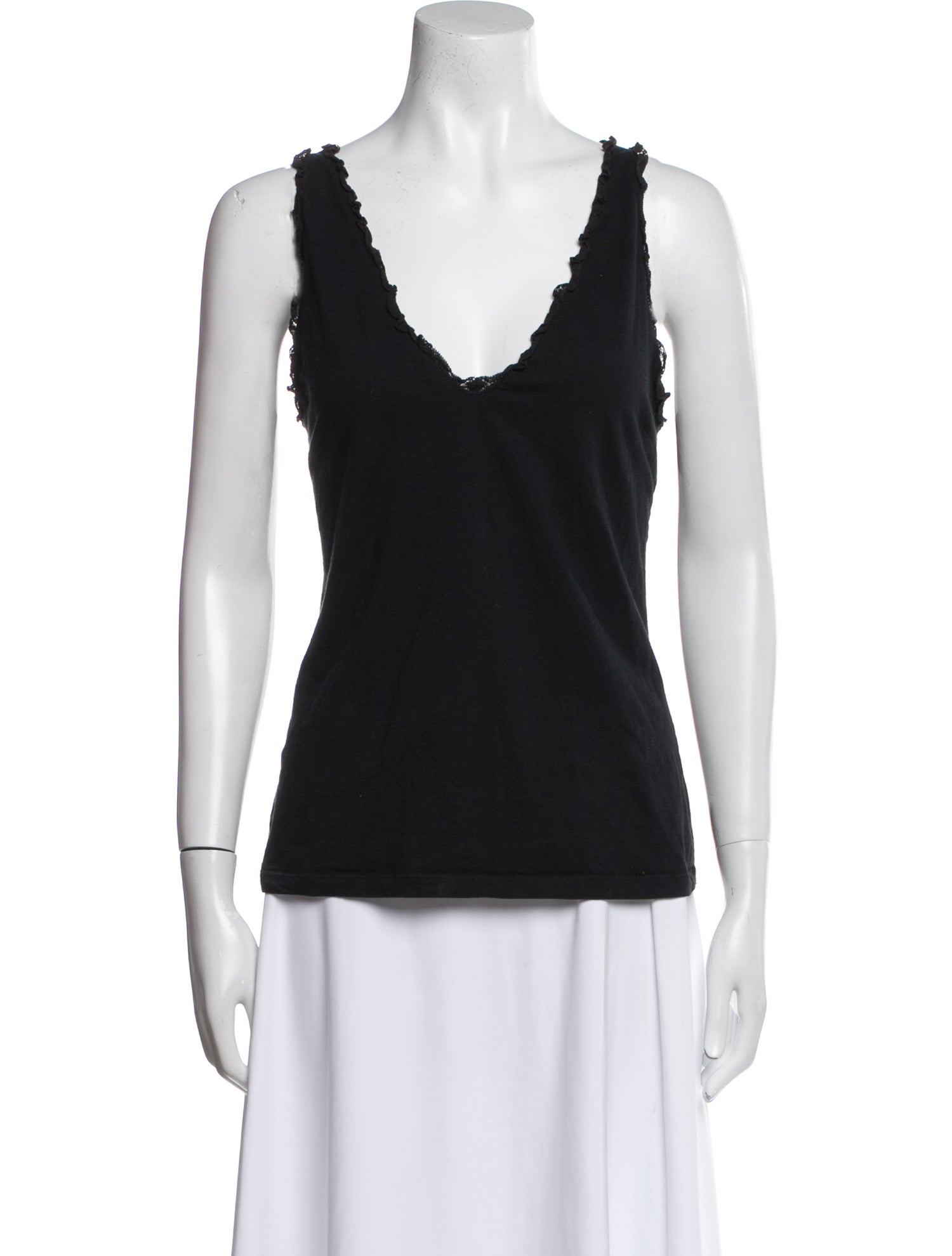 D&G V-Neck Sleeveless Top