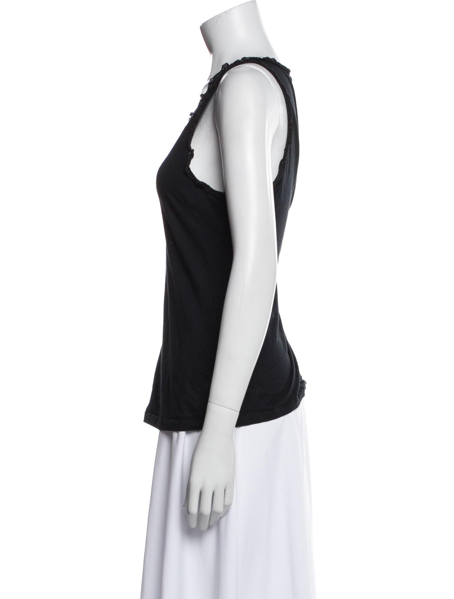 D&G V-Neck Sleeveless Top
