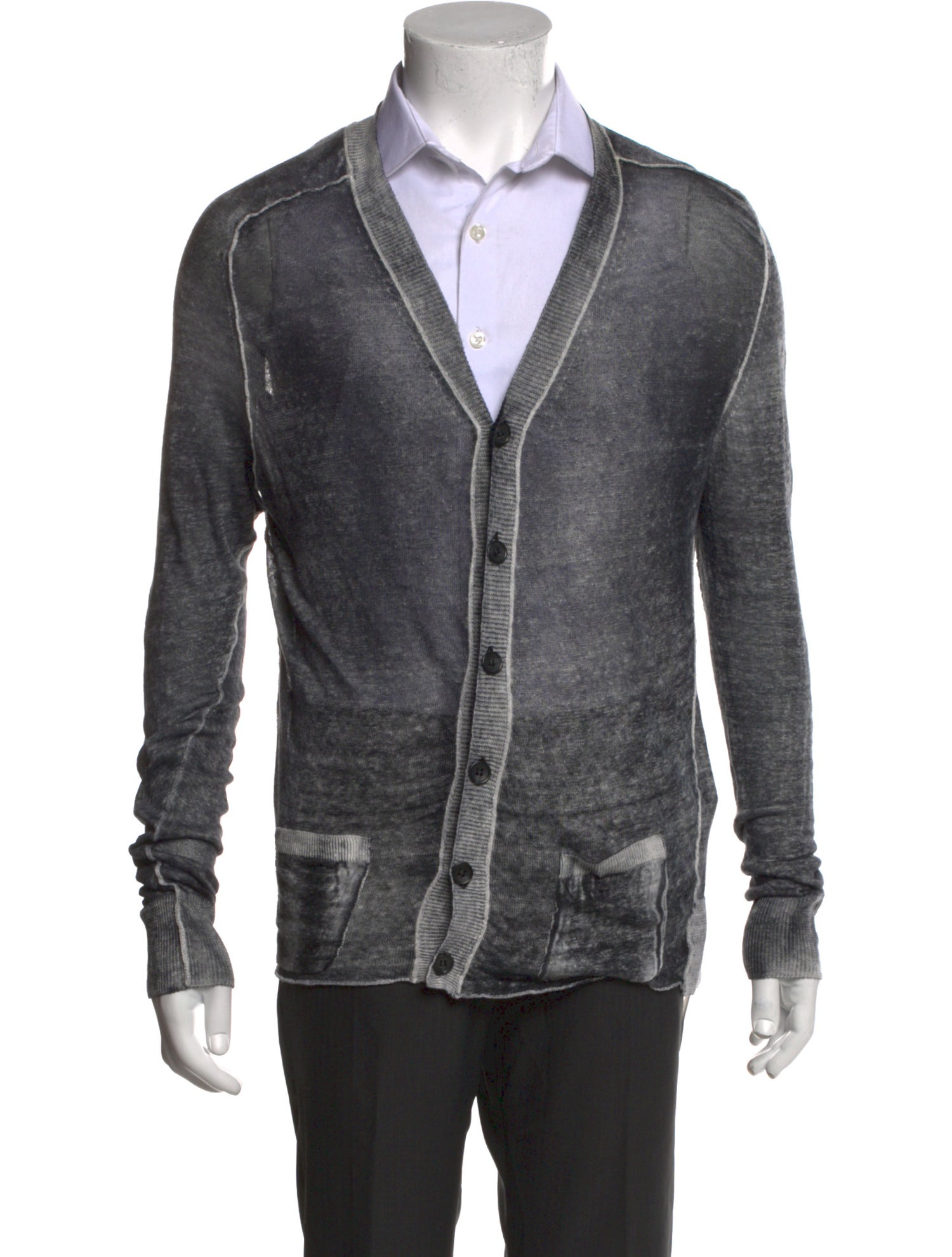 D&G Linen Striped Cardigan