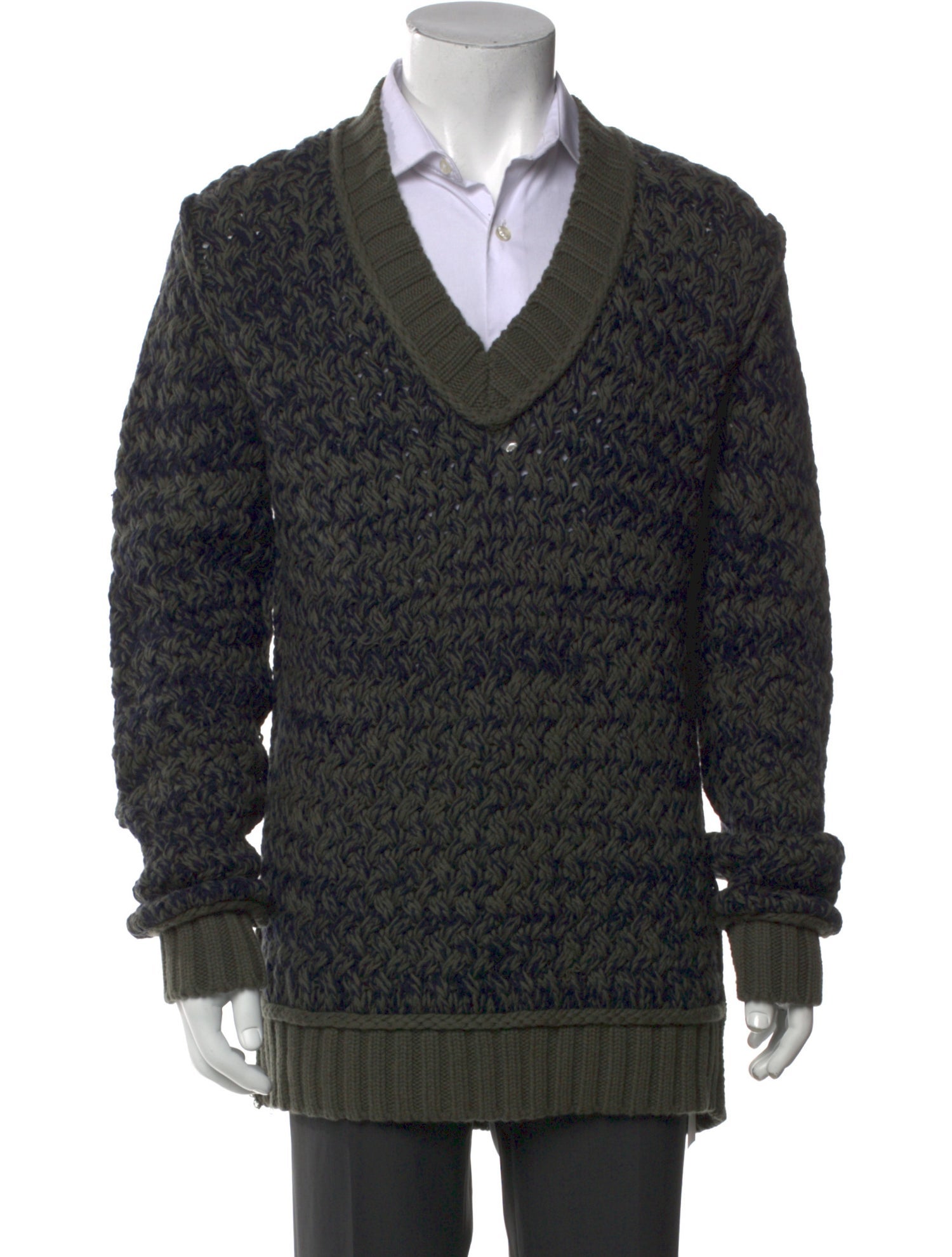 D&G Wool V-Neck Pullover