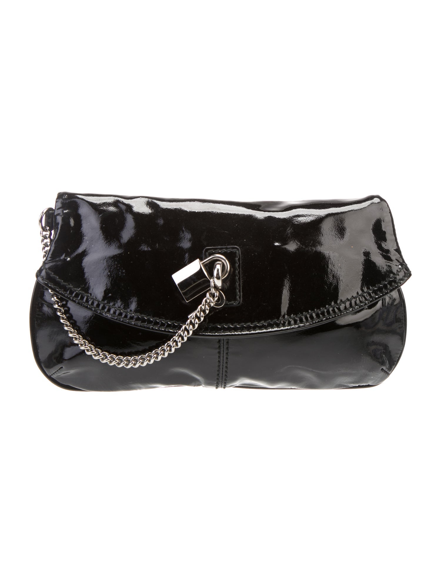 D&G Patent Leather Clutch
