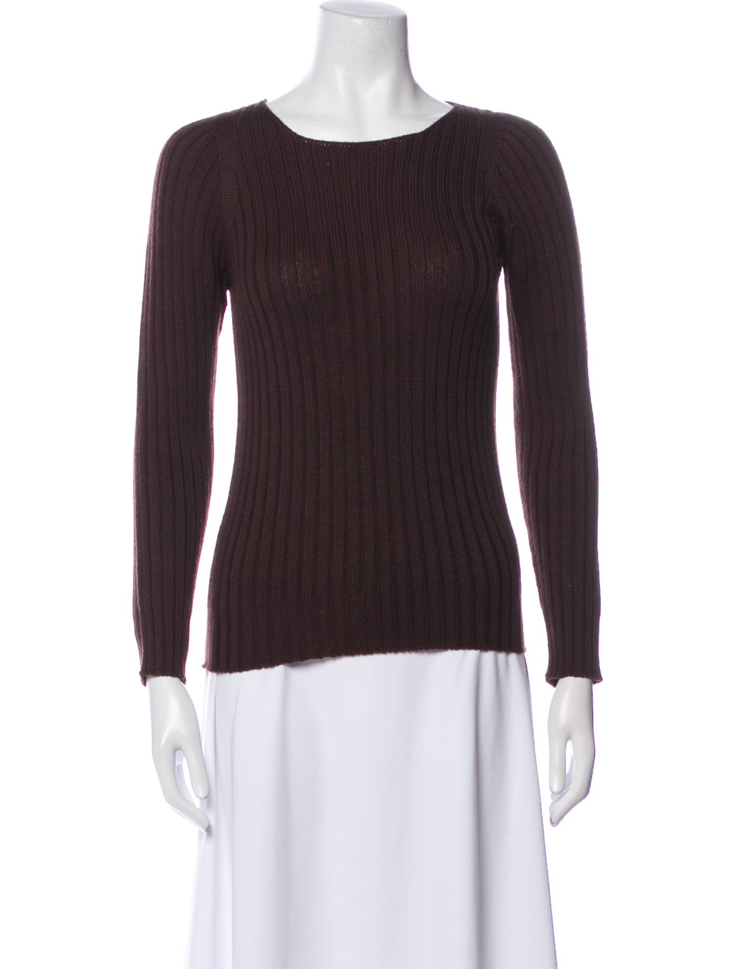D&G Wool Scoop Neck Sweater