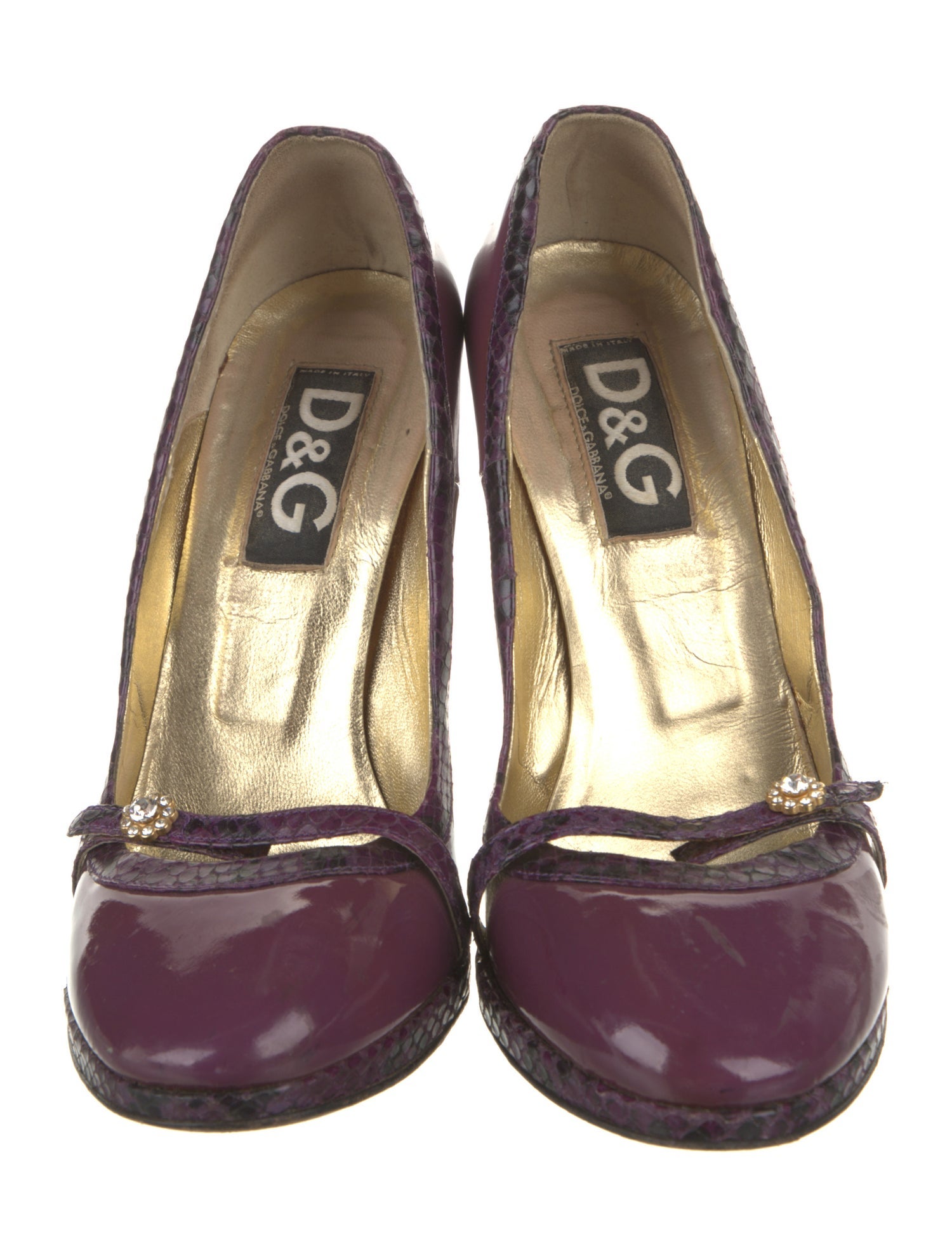 D&G Patent Leather Pumps