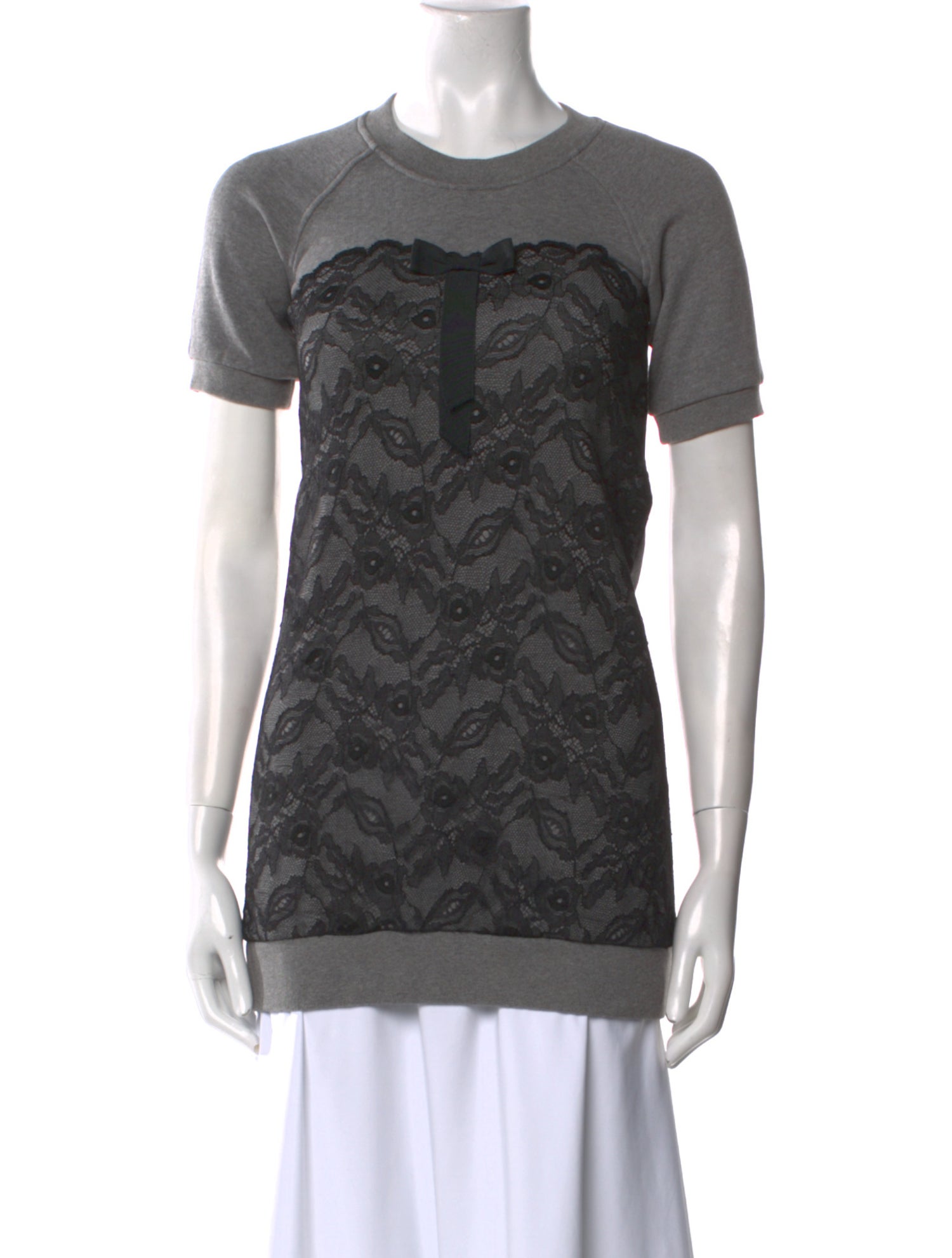 D&G Graphic Print Crew Neck T-Shirt