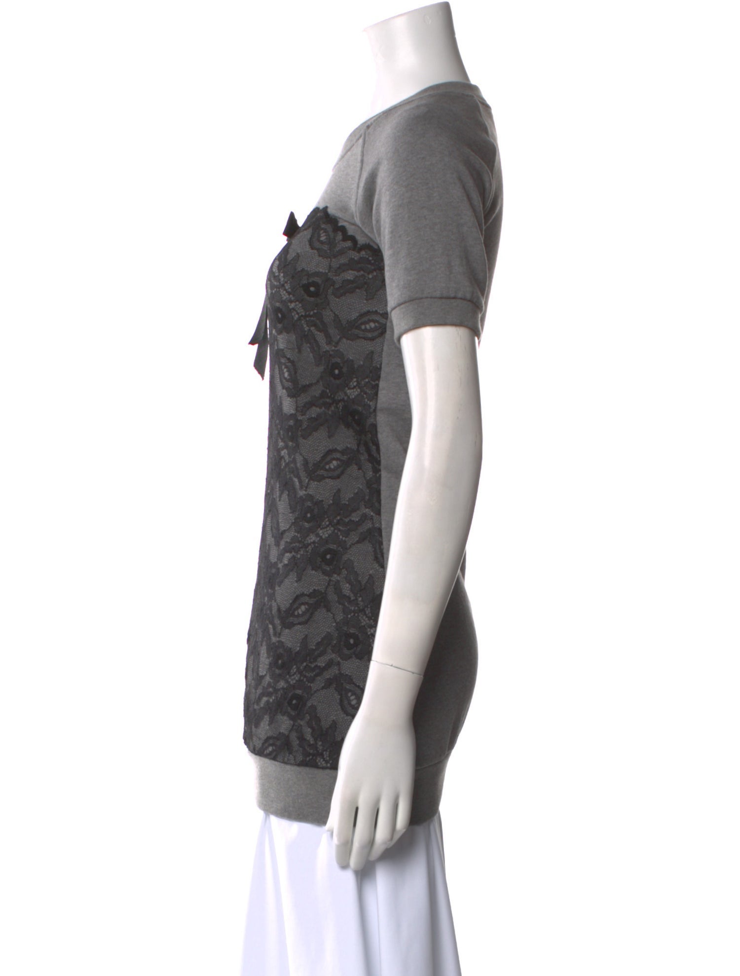 D&G Graphic Print Crew Neck T-Shirt