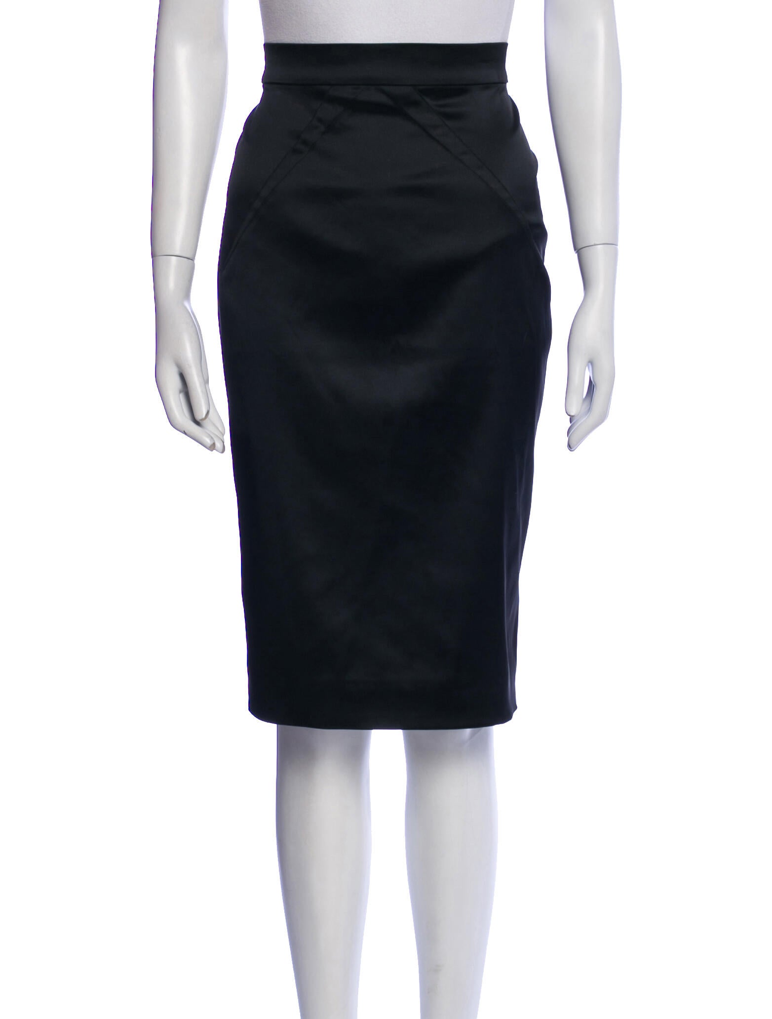 D&G Satin Knee-Length Skirt w/ Tags