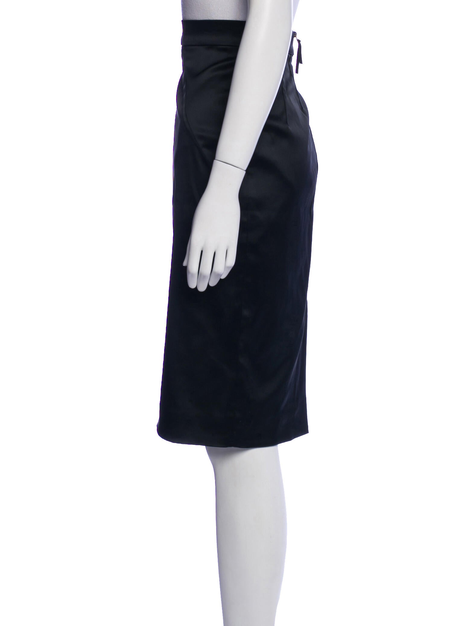 D&G Satin Knee-Length Skirt w/ Tags