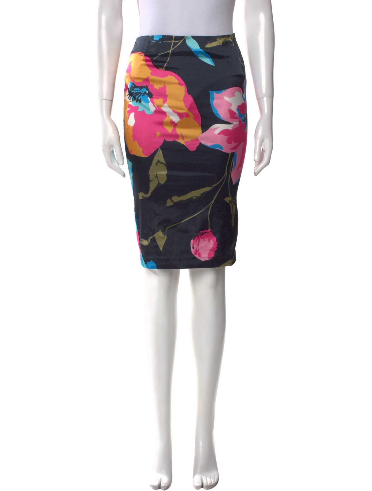 D&G Printed Knee-Length Skirt
