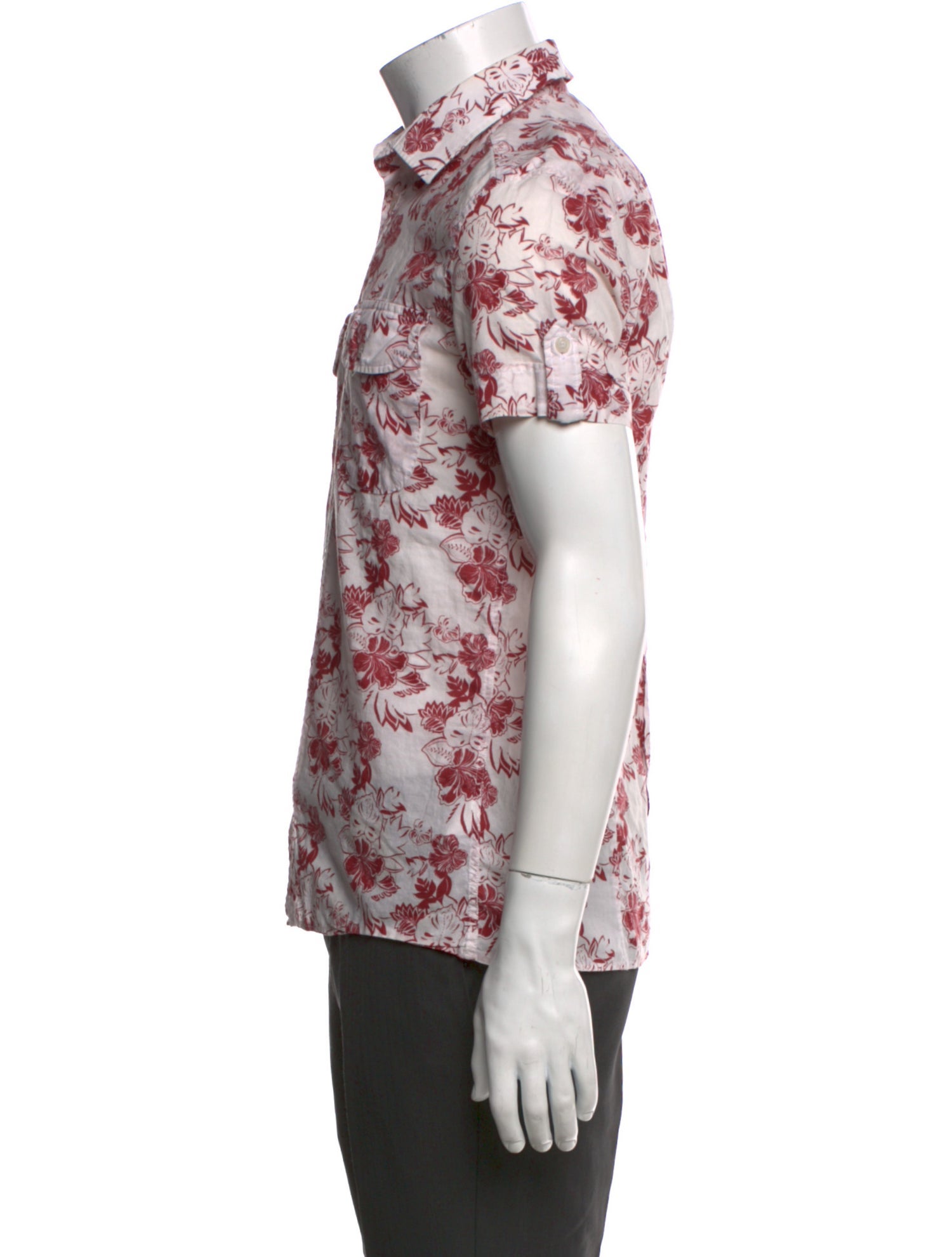 D&G Floral Print Short Sleeve Shirt