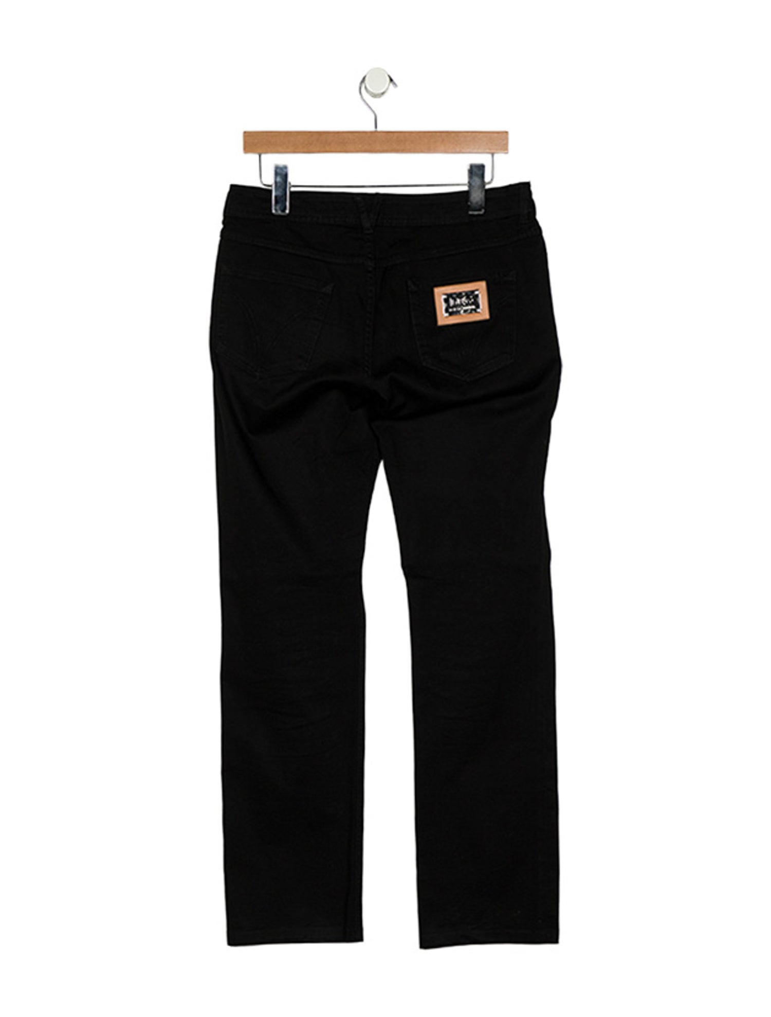 D&G Mid-Rise Straight Leg Jeans