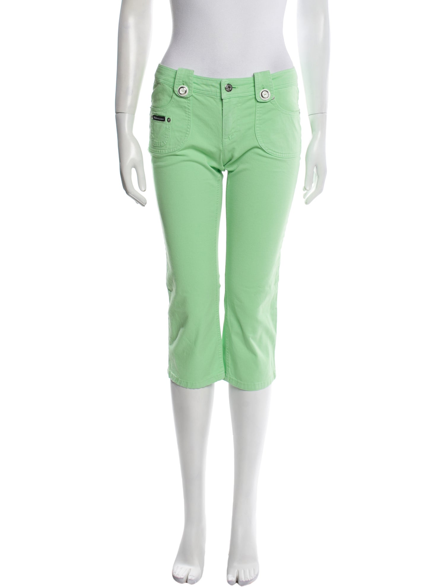 D&G Mid-Rise Straight Leg Jeans