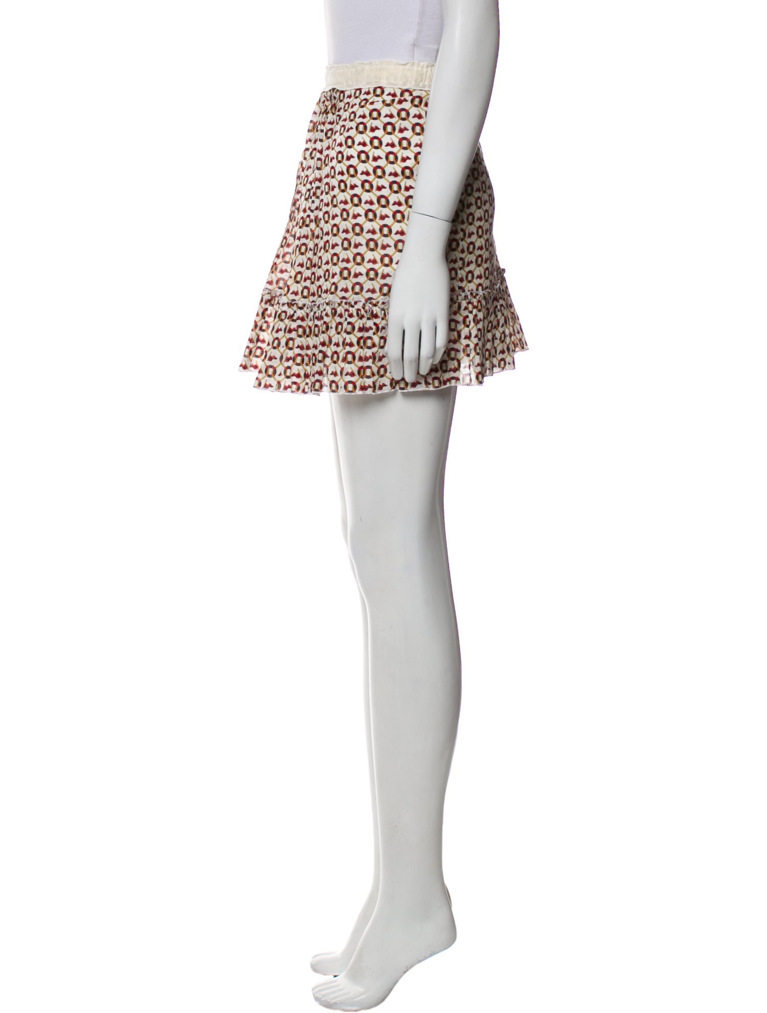 D&G Printed Mini Skirt